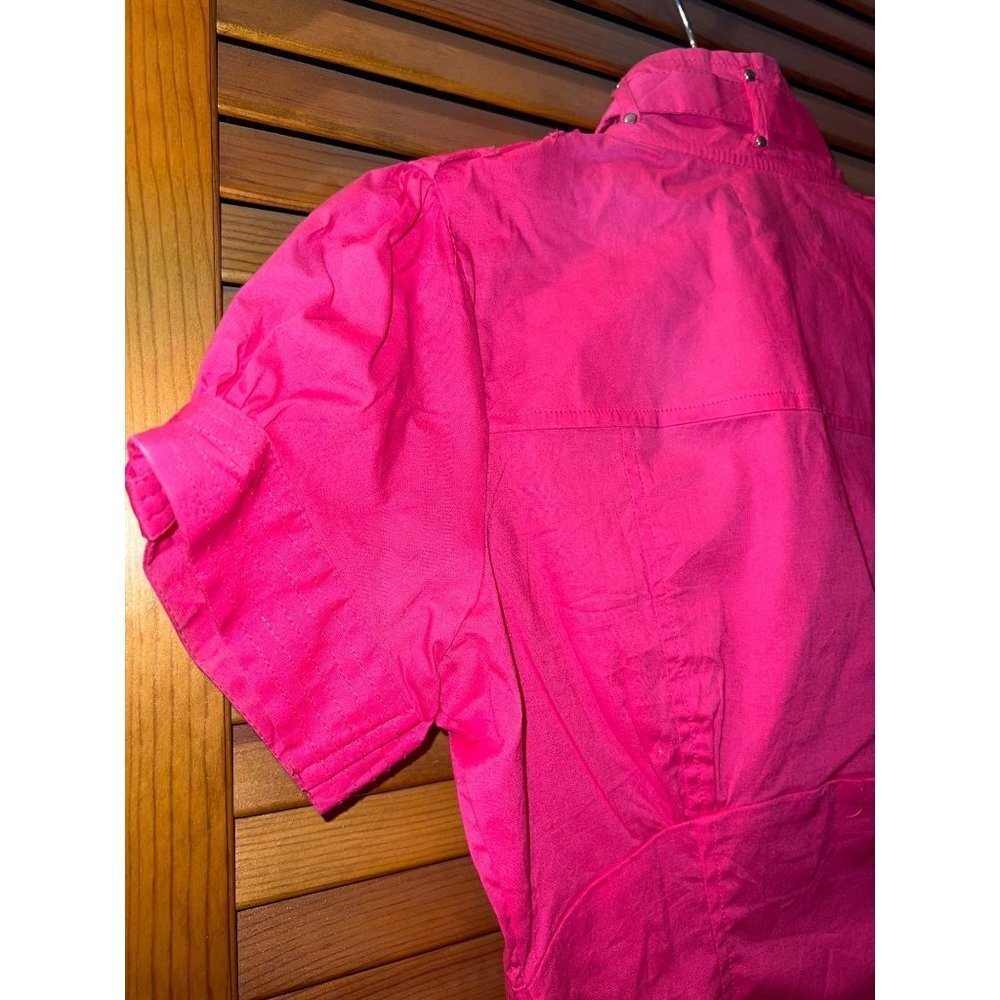 COOGI Pink Rhinestone Blouse — Small - Picture 8 of 14